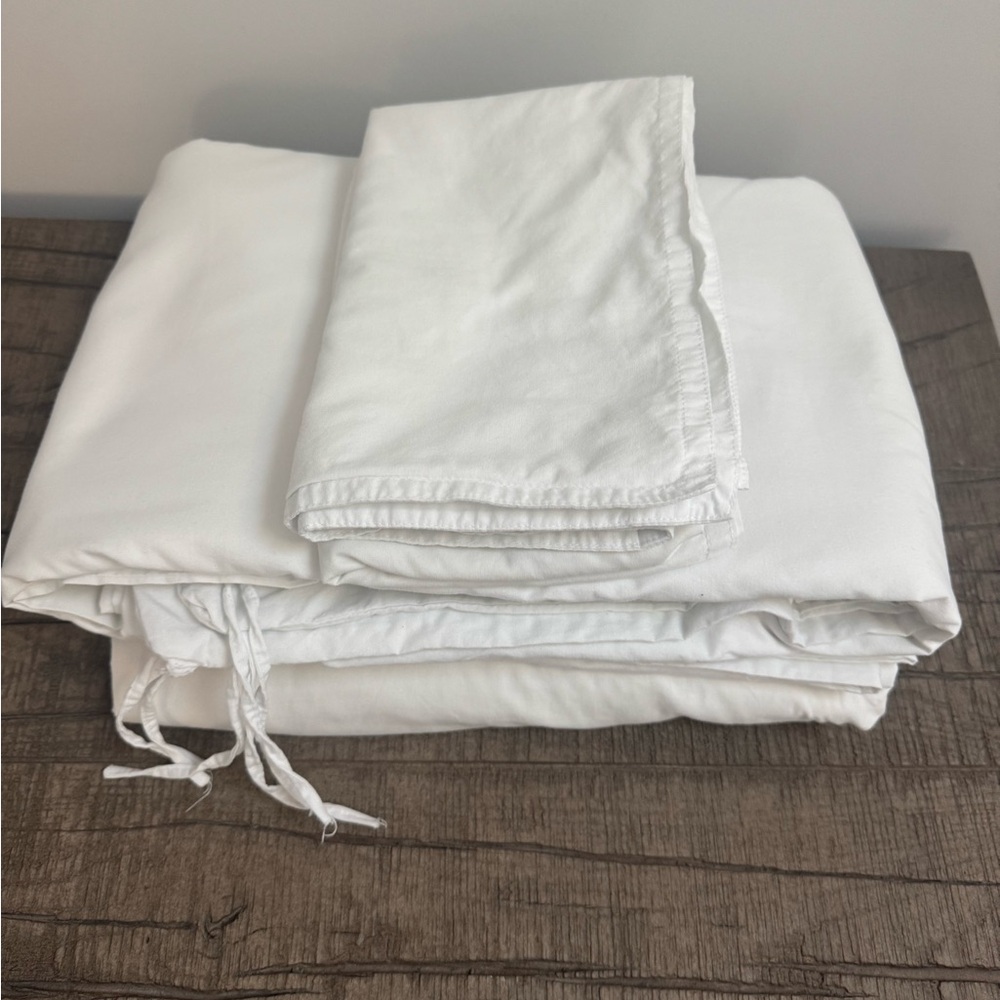 Made By Design Crisp White Duvet Cover Set